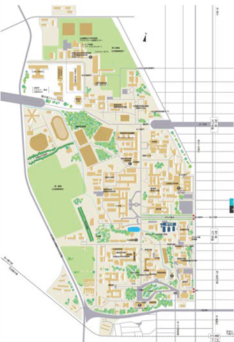 キャンパス アクセス図