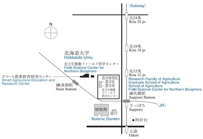 キャンパス アクセス図