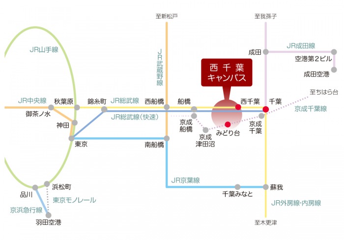 キャンパス 法政経学部 千葉大学 大学ポートレート