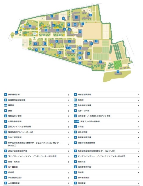 キャンパス｜繊維学部｜信州大学｜大学ポートレート