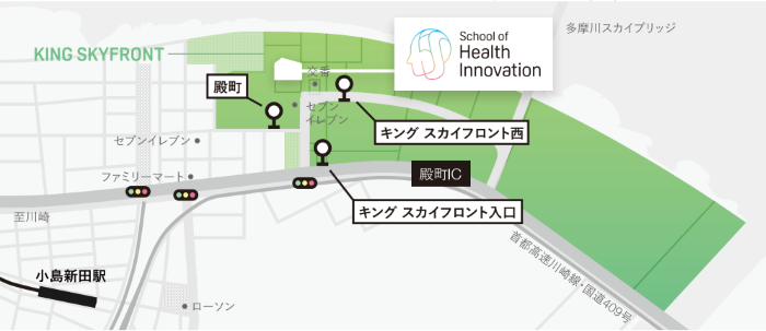 キャンパス アクセス図