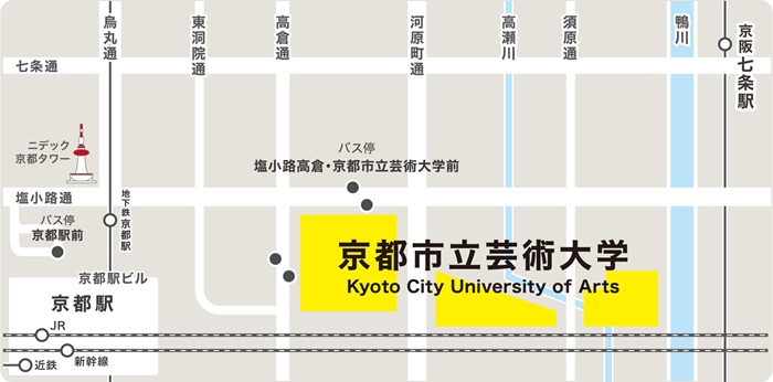 キャンパス アクセス図