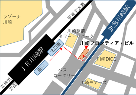 キャンパス 周辺図